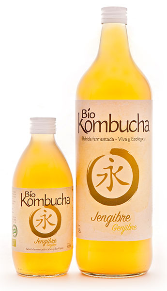 BioKombucha Jengibre 1L Vidrio