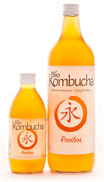 BioKombucha Rooibos 1L Vidrio